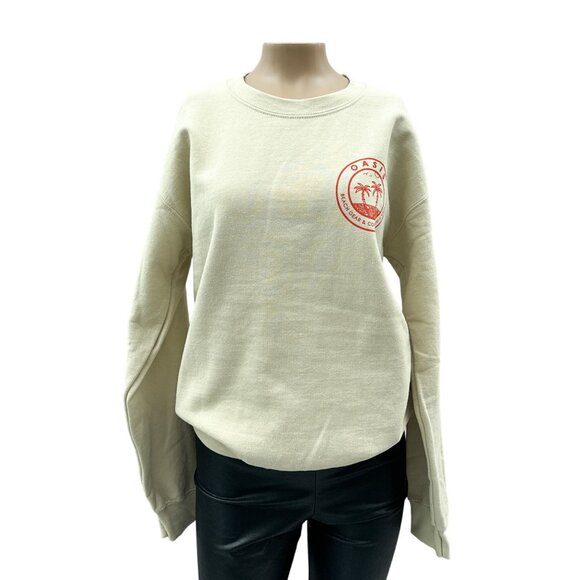 NWT On Beach Time Okaloosa Island Florida Sweatshirt‎ Oasis Beach Graphic L - Picture 2 of 12